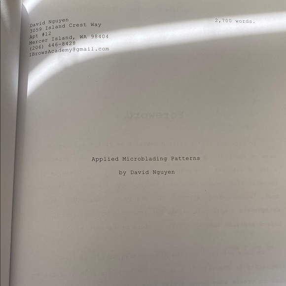 Applied Microblading Patterns Book - Picture 4 of 4